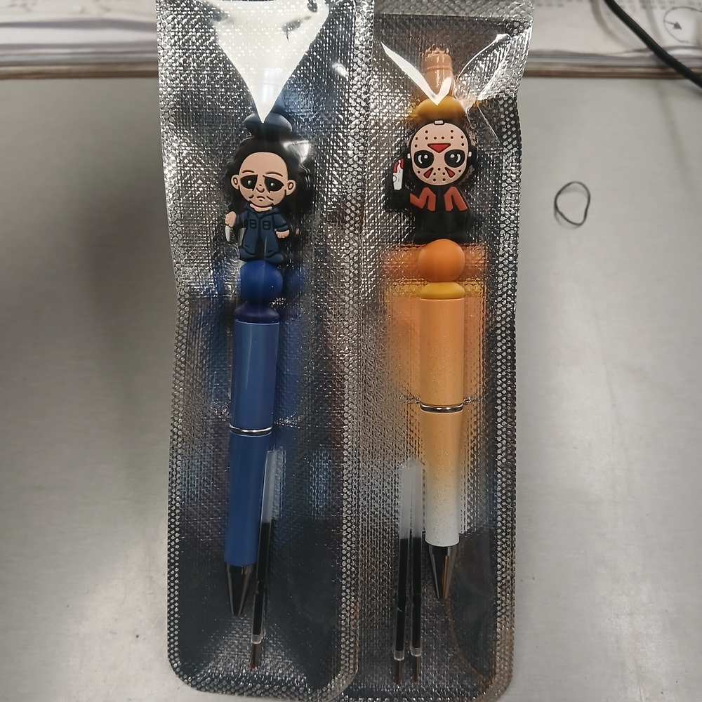 Set of Two Cartoon Character Pens